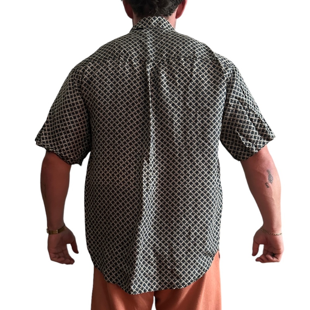 Silk Button Down - Picture 3 of 4